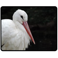 Stork Bird Double Sided Fleece Blanket (medium) 