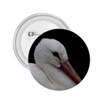 Wild Stork bird 2.25  Buttons Front