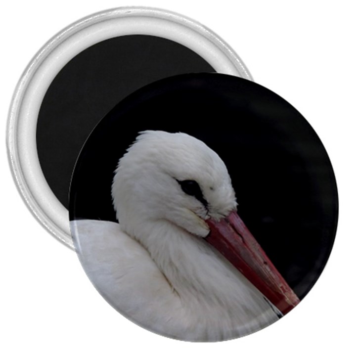 Wild Stork bird 3  Magnets