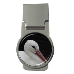 Wild Stork Bird Money Clips (round) 