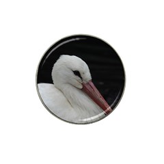 Wild Stork Bird Hat Clip Ball Marker