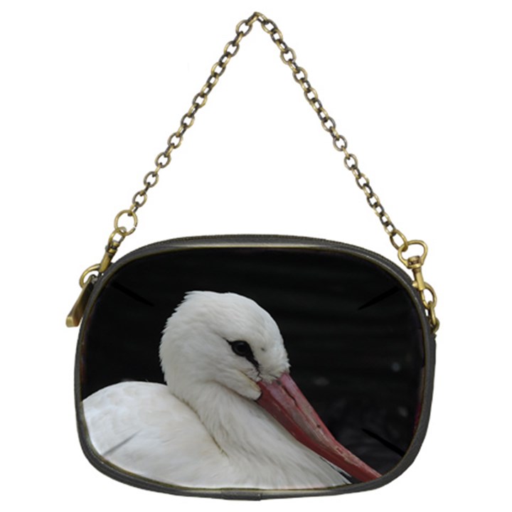 Wild Stork bird Chain Purses (Two Sides) 