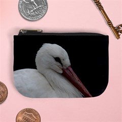 Wild Stork Bird Mini Coin Purses