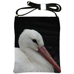 Wild Stork Bird Shoulder Sling Bags