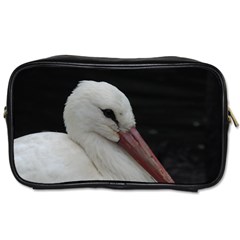 Wild Stork Bird Toiletries Bags