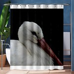 Wild Stork bird Shower Curtain 60  x 72  (Medium)  60 x72  Curtain