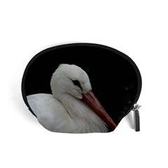 Wild Stork Bird Accessory Pouches (small) 