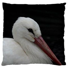 Wild Stork Bird Standard Flano Cushion Case (one Side)