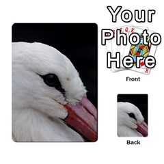 Wild Stork Bird, Close-up Multi-purpose Cards (rectangle) 