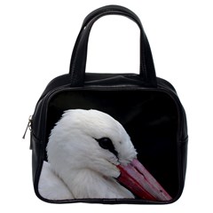 Wild Stork Bird, Close-up Classic Handbags (one Side)