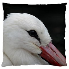 Wild Stork Bird, Close-up Large Cushion Case (two Sides)