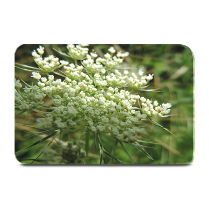 White summer flowers Plate Mats