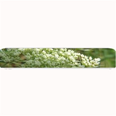 White Summer Flowers Small Bar Mats