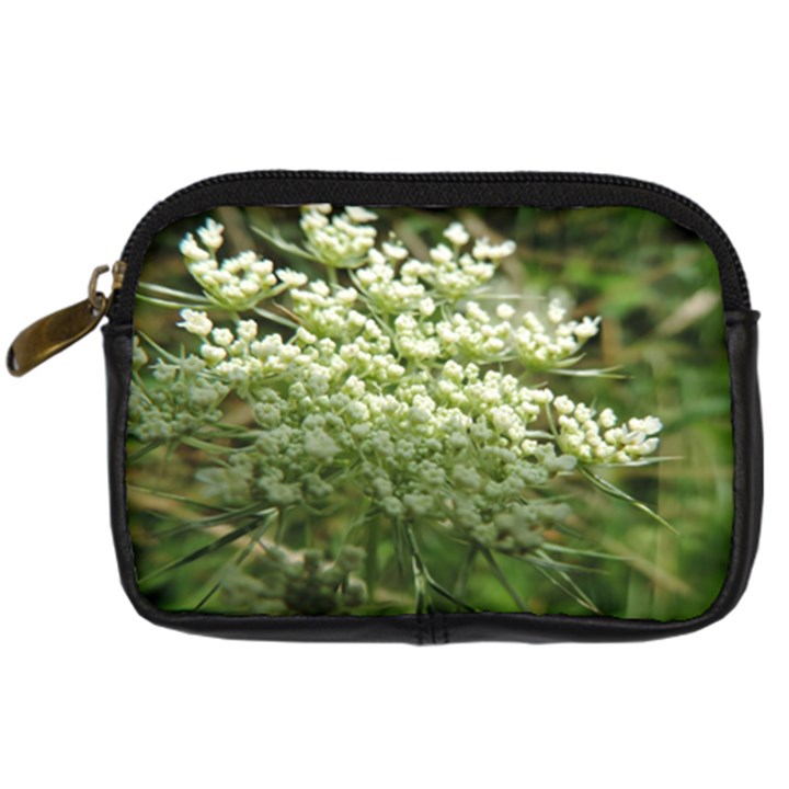 White summer flowers Digital Camera Cases