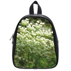 White Summer Flowers School Bags (small) 