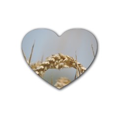 Cornfield Rubber Coaster (heart) 