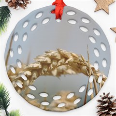 Cornfield Round Filigree Ornament (2side)