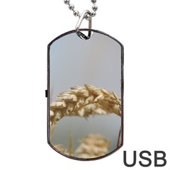 Cornfield Dog Tag Usb Flash (two Sides) 