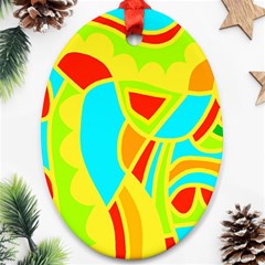 Colorful Decor Ornament (oval) 