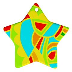 Colorful Decor Ornament (star) 