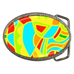 Colorful Decor Belt Buckles