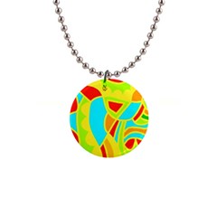 Colorful Decor Button Necklaces by Valentinaart