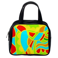 Colorful Decor Classic Handbags (one Side)