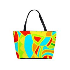 Colorful Decor Shoulder Handbags