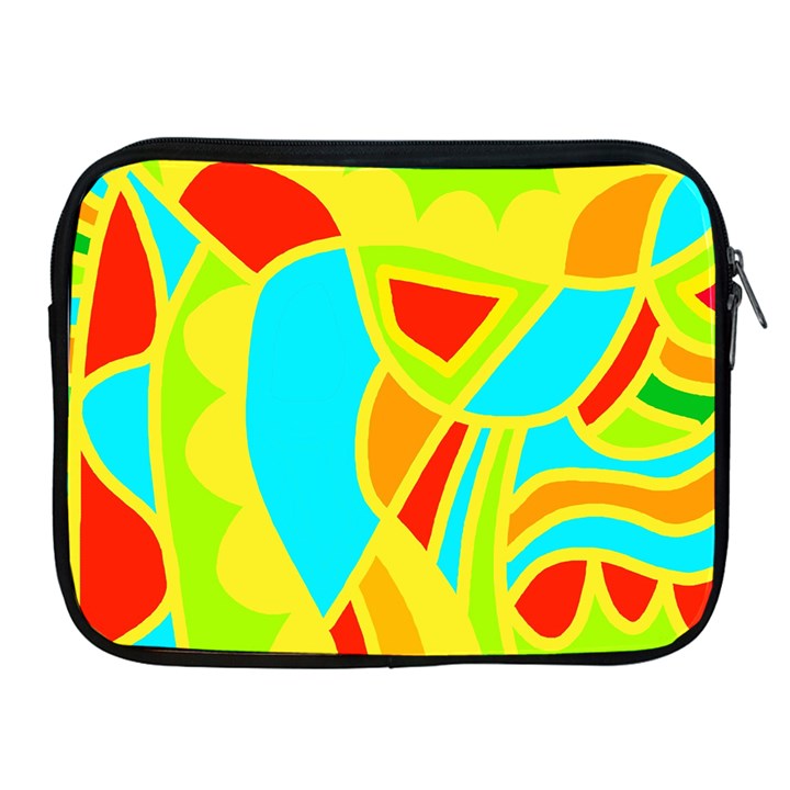 Colorful decor Apple iPad 2/3/4 Zipper Cases