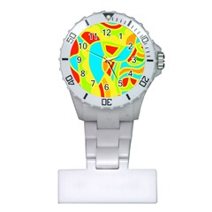 Colorful Decor Plastic Nurses Watch