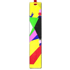 Yellow Abstraction Large Book Marks