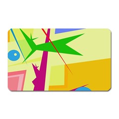 Colorful Abstract Art Magnet (rectangular)