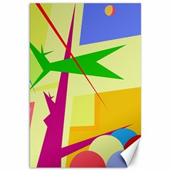 Colorful Abstract Art Canvas 20  X 30  