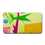 Colorful abstract art Medium Bar Mats 16 x8.5  Bar Mat