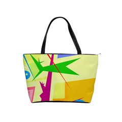 Colorful Abstract Art Shoulder Handbags