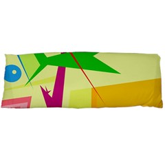 Colorful Abstract Art Body Pillow Case (dakimakura)