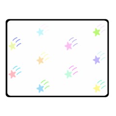 Star Pattern Fleece Blanket (small)