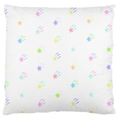 Star Pattern Large Cushion Case (two Sides)