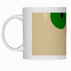 Dog Face White Mugs