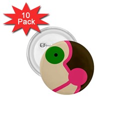 Dog Face 1 75  Buttons (10 Pack)