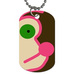 Dog Face Dog Tag (two Sides)