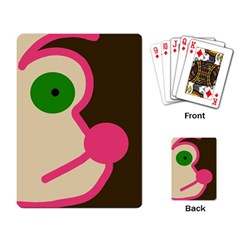 Dog Face Playing Card