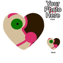 Dog Face Multi-purpose Cards (heart) 