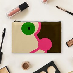 Dog Face Cosmetic Bag (medium) 