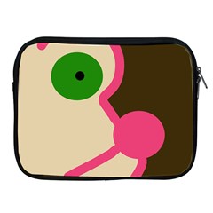 Dog Face Apple Ipad 2/3/4 Zipper Cases