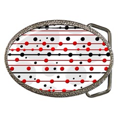 Dots And Lines Belt Buckles