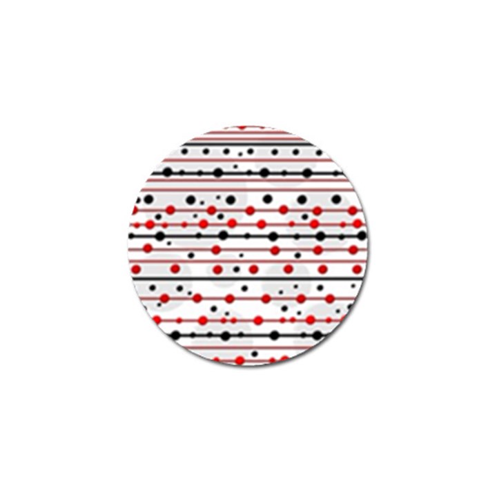 Dots and lines Golf Ball Marker