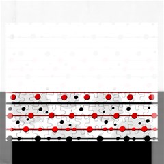 Dots And Lines Rectangular Jigsaw Puzzl