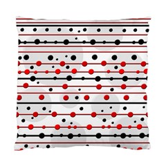 Dots And Lines Standard Cushion Case (one Side) by Valentinaart