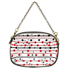 Dots And Lines Chain Purses (two Sides) 